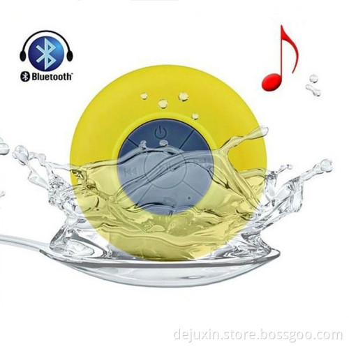 2016 hot sale sucker waterproof wireless bluetooth speaker